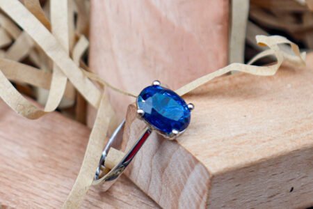 1.9920ct Oval Cut Blue Synthetic Spinel