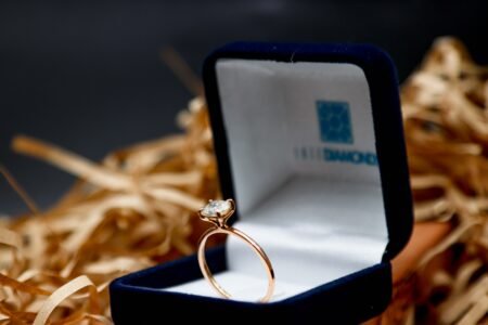 Rose Gold Solitaire Ring